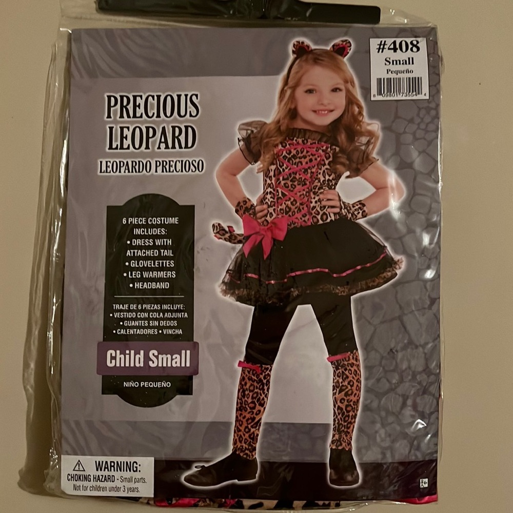 Child precious leopard costume